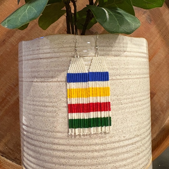 Jewelry - Beaded Hudson Bay Earrings